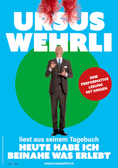 Plakat: Heute habe ich beinahe was erlebt
